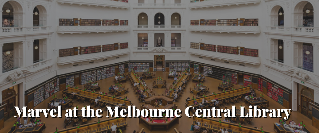 Marvel at the Melbourne Central Library