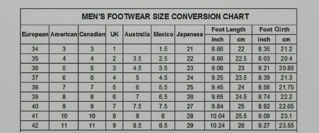 Shoe Size 2025 45 In Australia