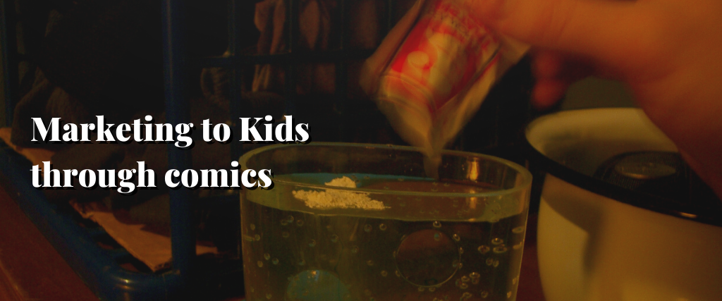 Marketing to Kids through comics