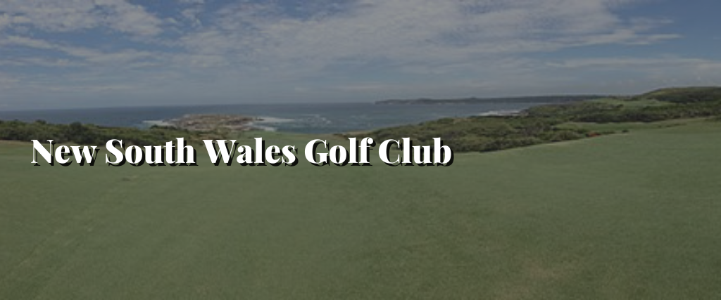 New South Wales Golf Club