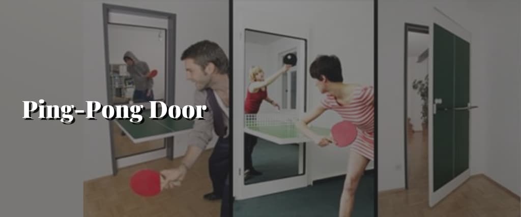 Ping-Pong-Door