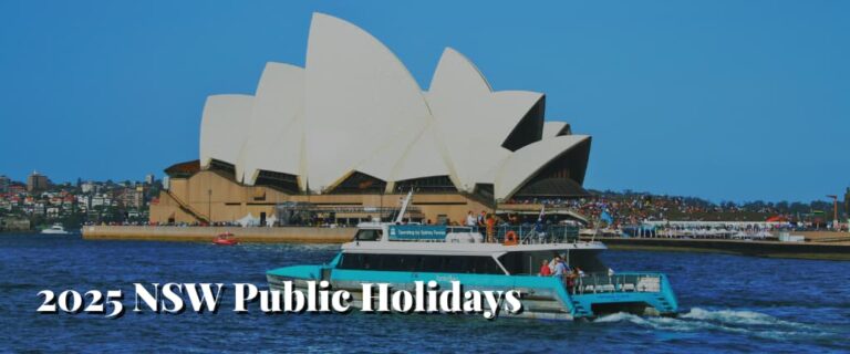 NSW School Term Dates & Public Holidays (2022, 2023, 2024, 2025