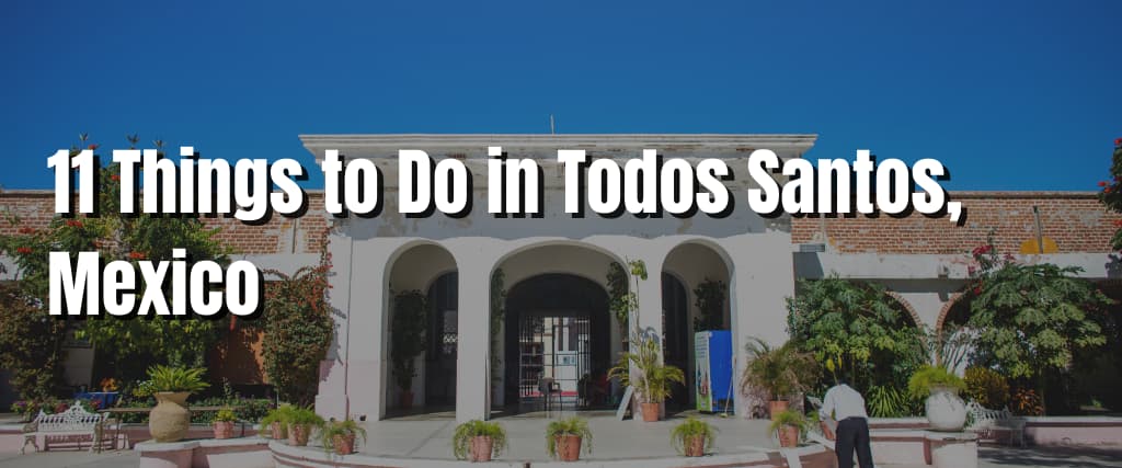 _11 Things to Do in Todos Santos, Mexico (1)