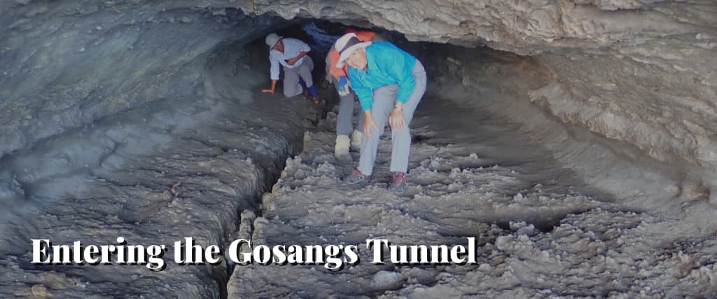 Entering the Gosangs Tunnel