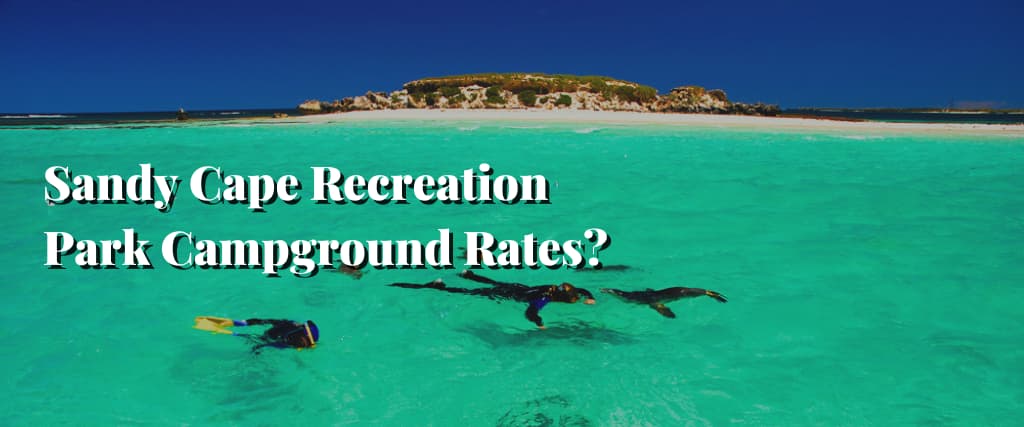 Sandy Cape Recreation Park Campground Rates