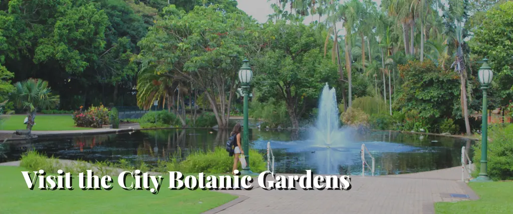 Visit the City Botanic Gardens
