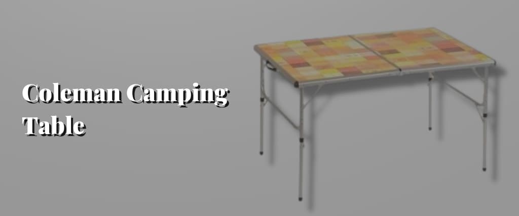 Coleman Camping Table