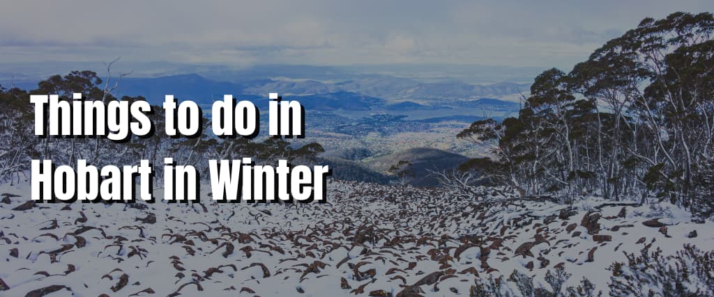 Things to do in Hobart in Winter