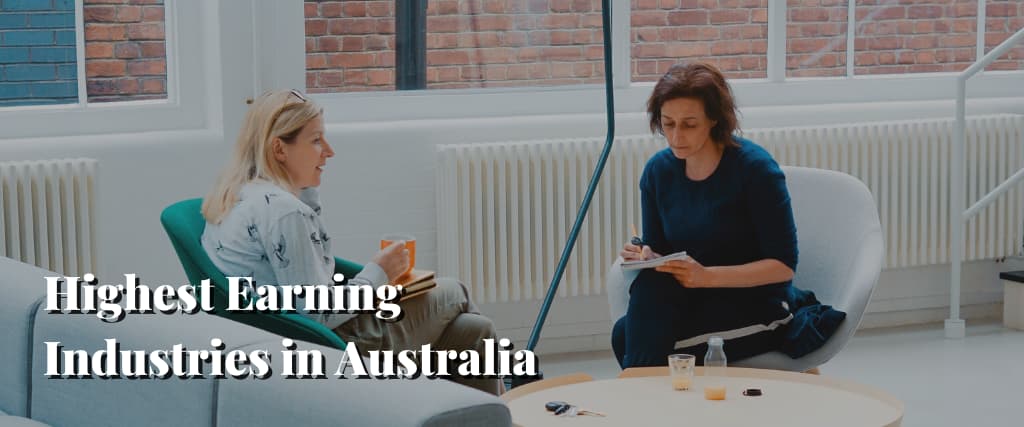 Highest Earning Industries in Australia