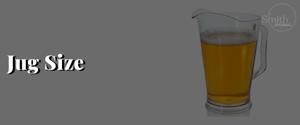 Jug Size