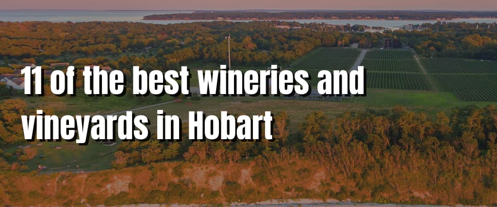 11 of the best wineries and vineyards in Hobart