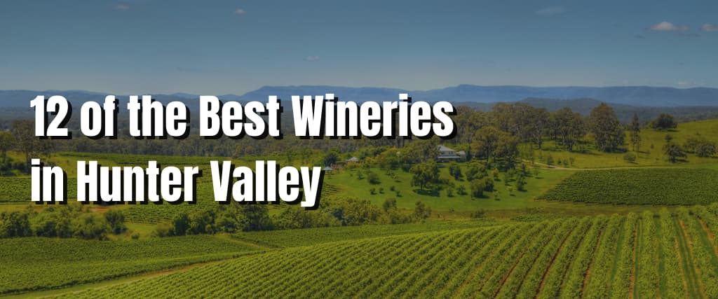 12 of the Best Wineries in Hunter Valley