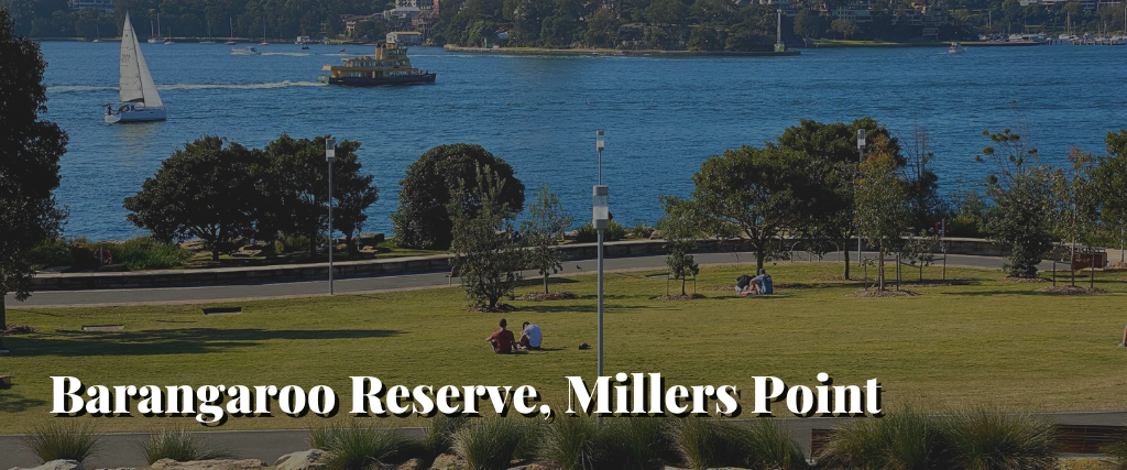 Barangaroo Reserve, Millers Point