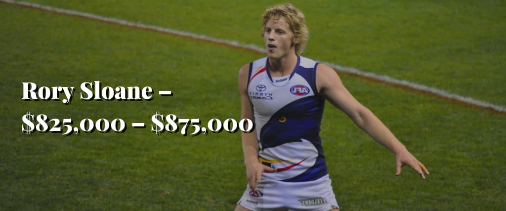 Rory Sloane – $825,000 – $875,000