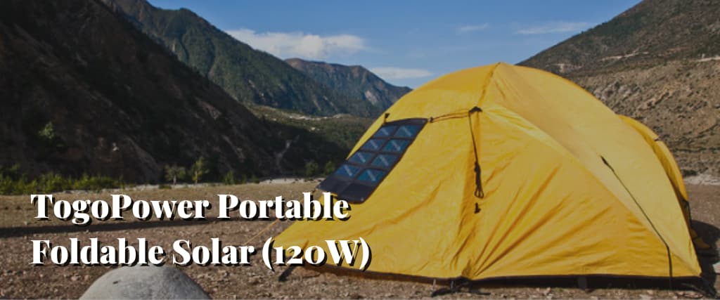 TogoPower Portable Foldable Solar (120W)