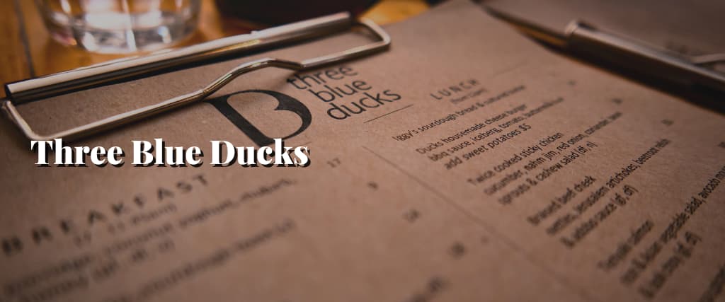 Three Blue Ducks1